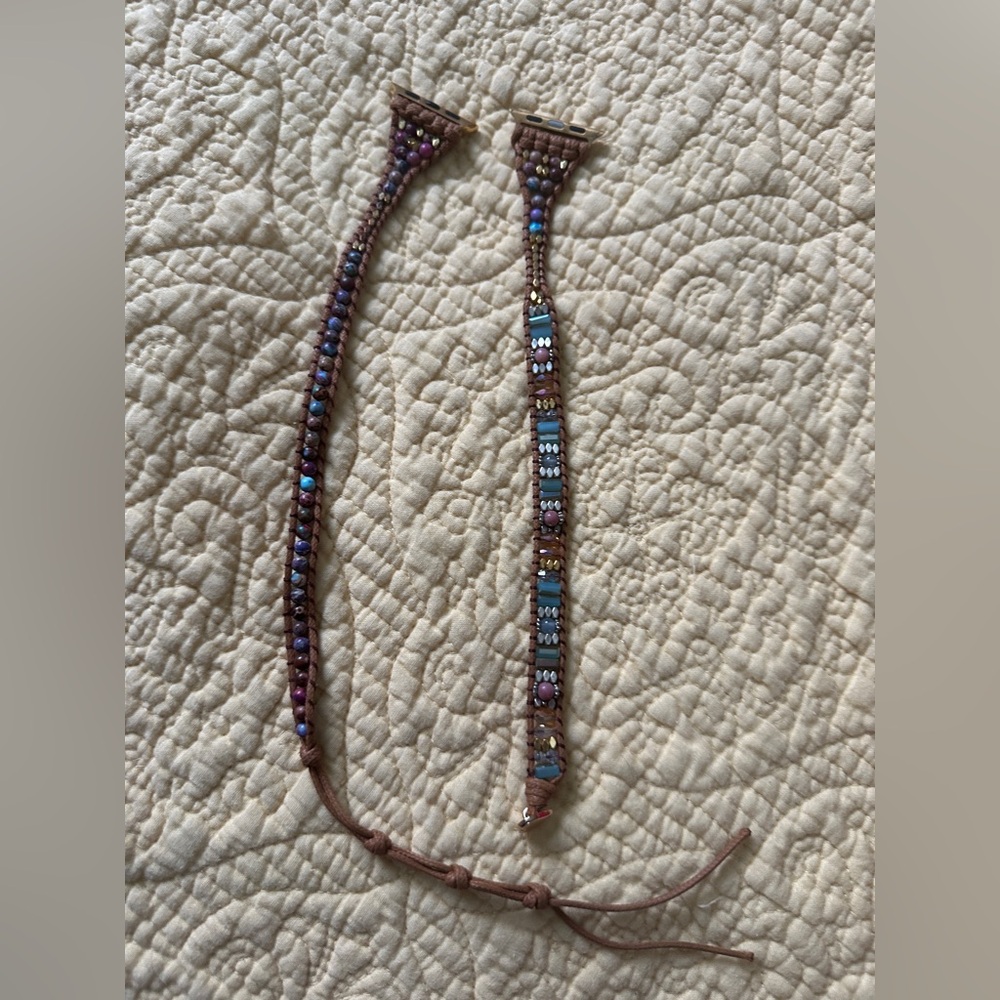 Apple Watch Elegant Beaded Bracelet Band